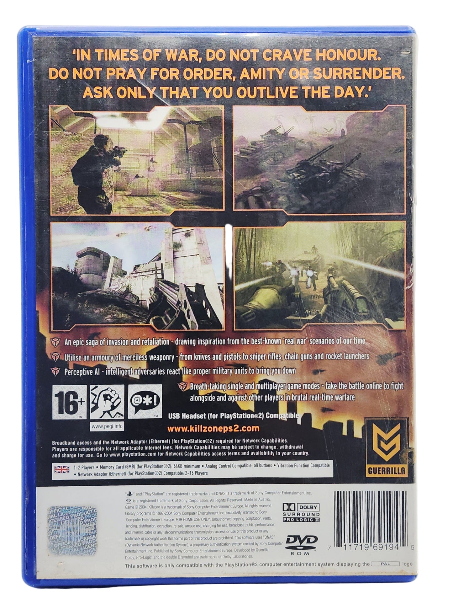 Killzone – PlayStation 2 (PS2)