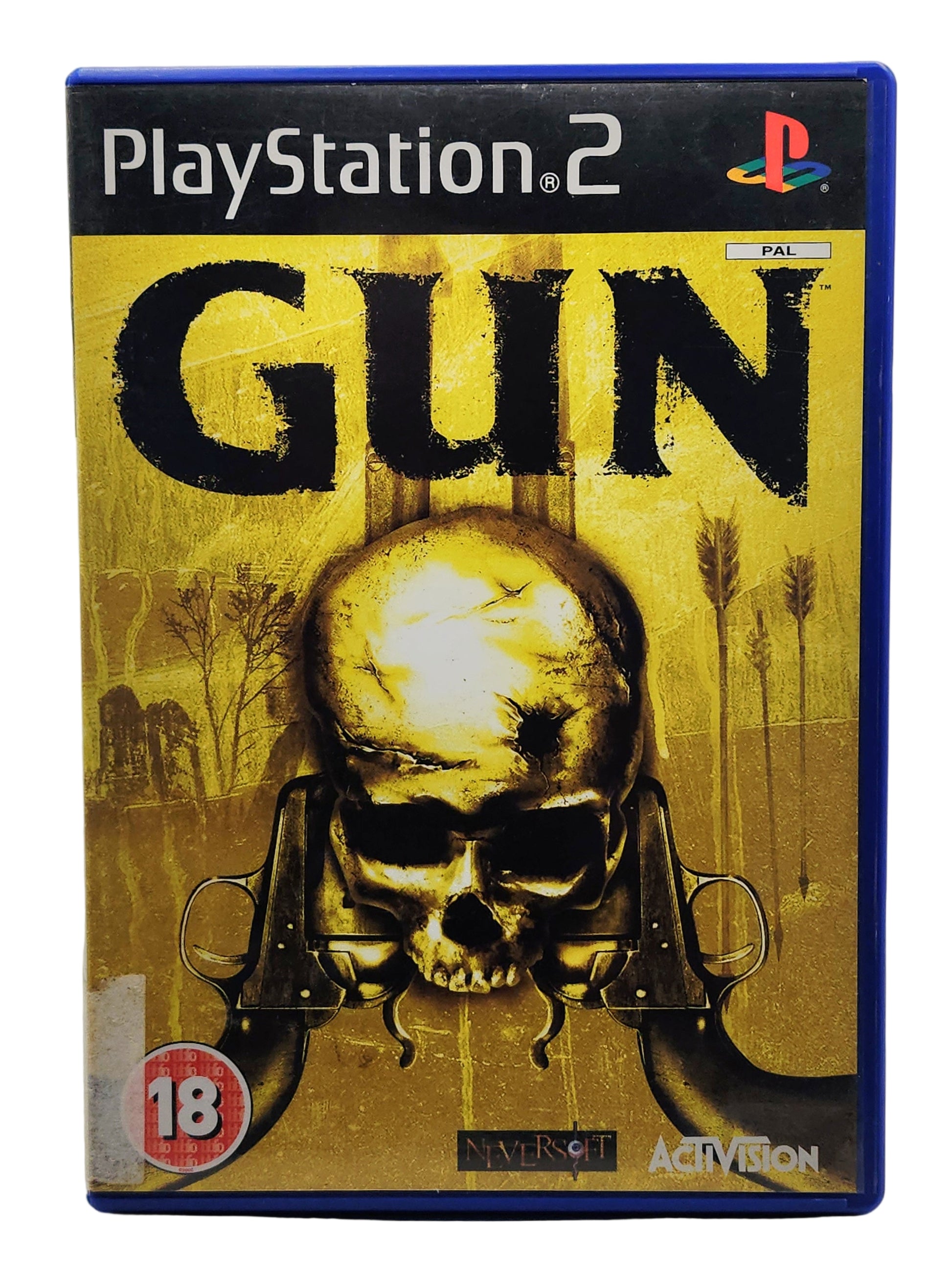 GUN – PlayStation 2 (PS2 Game) cover art western action adventure