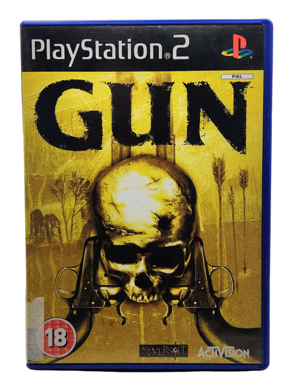 GUN – PlayStation 2 (PS2 Game) cover art western action adventure