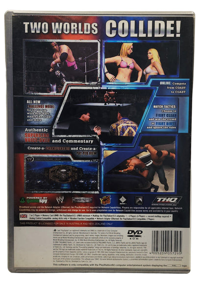 WWE SmackDown! vs. Raw – PlayStation 2 (PS2 Game)