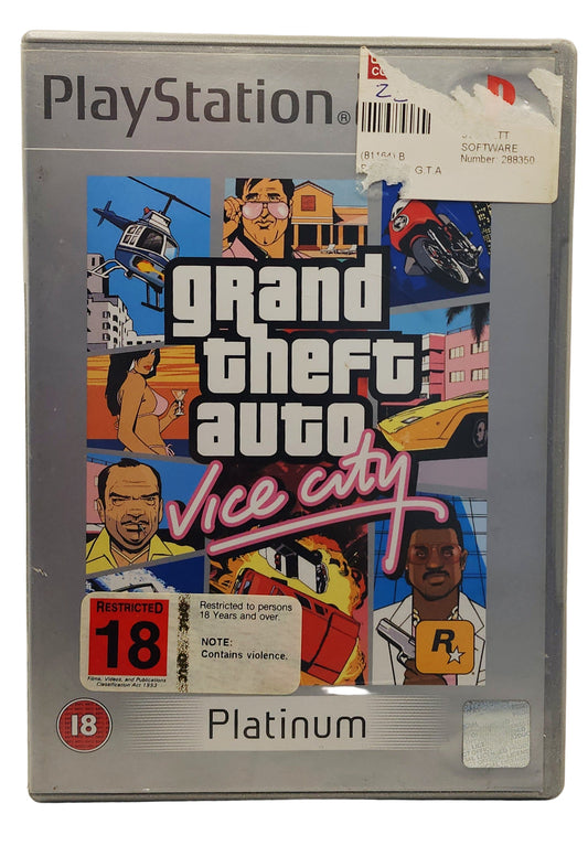 Grand Theft Auto: Vice City – PlayStation 2 (PS2 Game)