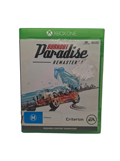 Burnout Paradise Remastered Xbox One