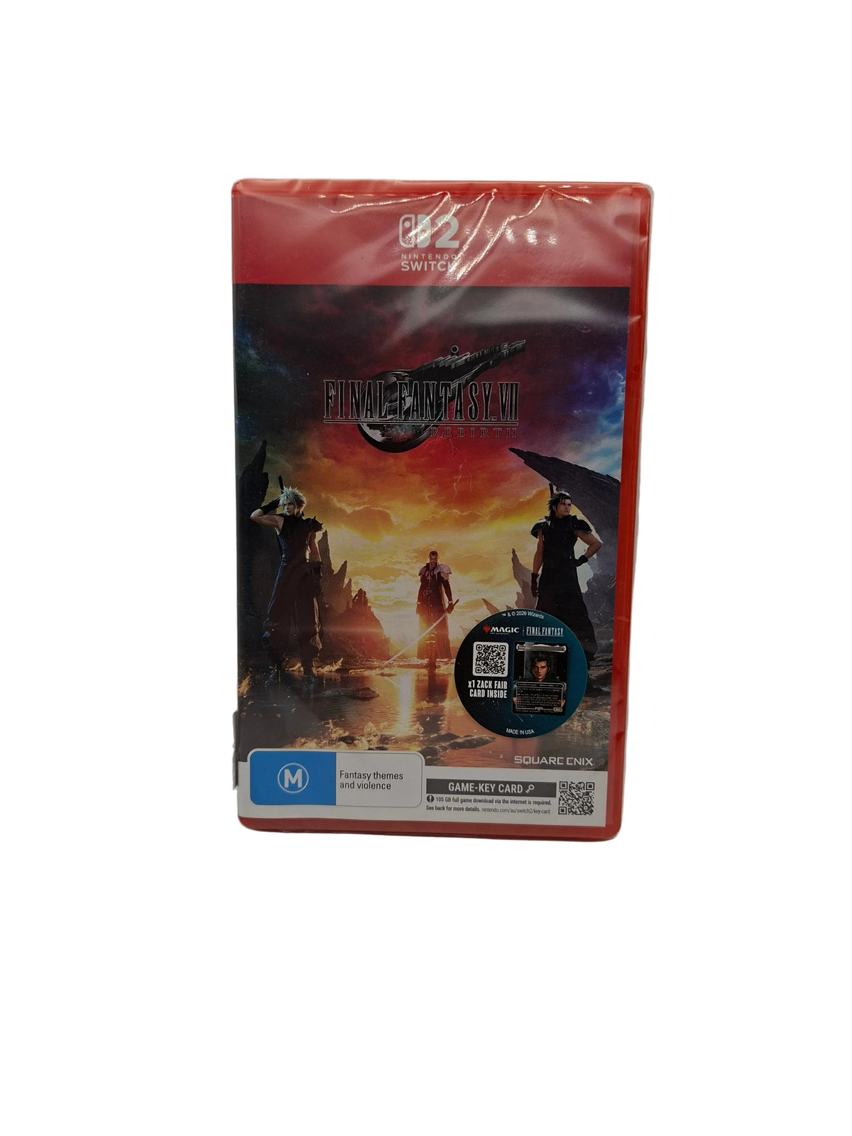 Final Fantasy VII Rebirth (Includes Magic: The Gathering - Final Fantasy Promo Card) - Switch 2