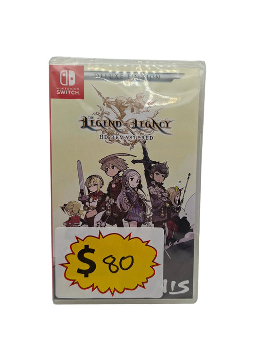 The Legend of Legacy HD Remastered - Deluxe Edition - Switch