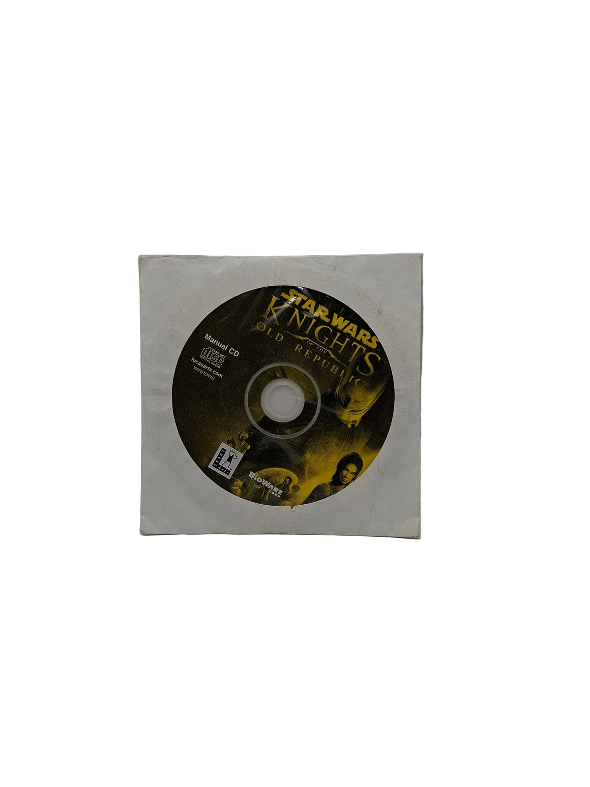 Star Wars Knights of The Old Republic - PC Manual CD