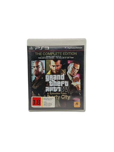 Grand Theft Auto IV & Episodes From Liberty City - Complete - PS3
