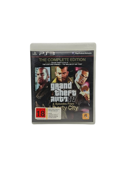 Grand Theft Auto IV & Episodes From Liberty City - Complete - PS3