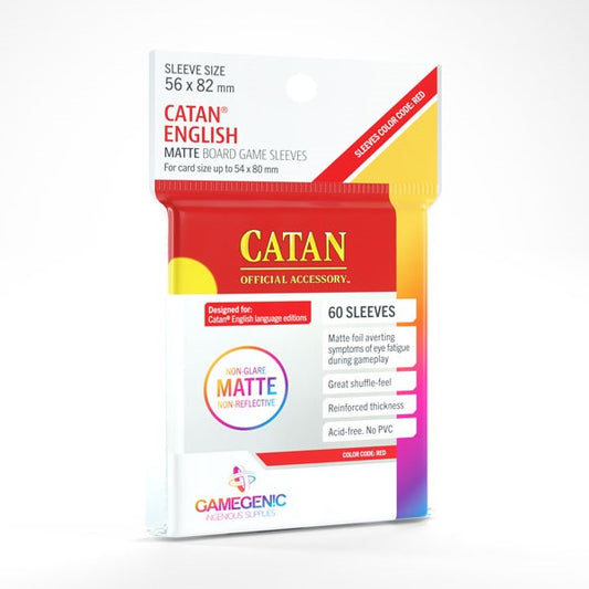 Gamegenic Matte Catan Sleeves (56x82mm) – accessories – HobbiXchange Christchurch NZ