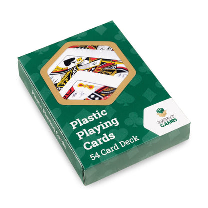 LPG Classics Playing Cards – Plastic | Durable Waterproof-Style Playing Cards | Poker, Bridge & Classic Card Games | Travel-Friendly Deck
