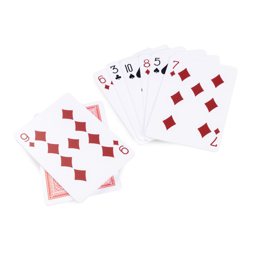 LPG Classics Playing Cards – Plastic | Durable Waterproof-Style Playing Cards | Poker, Bridge & Classic Card Games | Travel-Friendly Deck