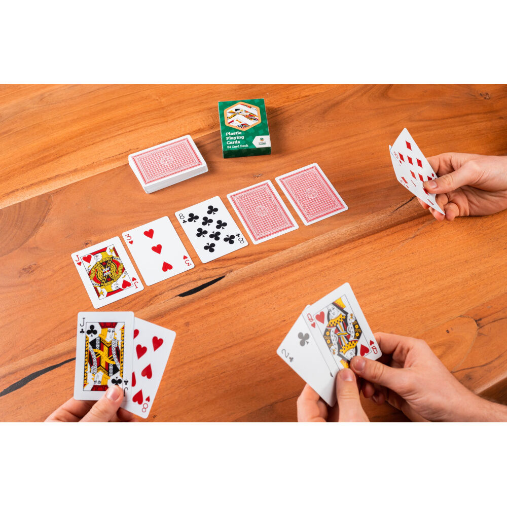 LPG Classics Playing Cards – Plastic | Durable Waterproof-Style Playing Cards | Poker, Bridge & Classic Card Games | Travel-Friendly Deck