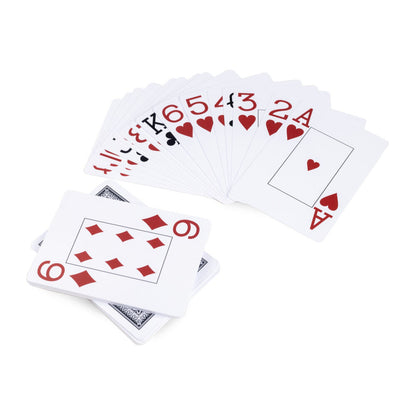 LPG Classics Playing Cards – Plastic Jumbo | Large Print Playing Cards | Durable & Easy-to-Read Deck for Poker, Bridge & Classic Card Games