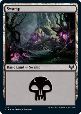 Magic the Gathering Swamp (371) - HobbiXchange