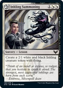 Magic the Gathering Inkling Summoning - HobbiXchange