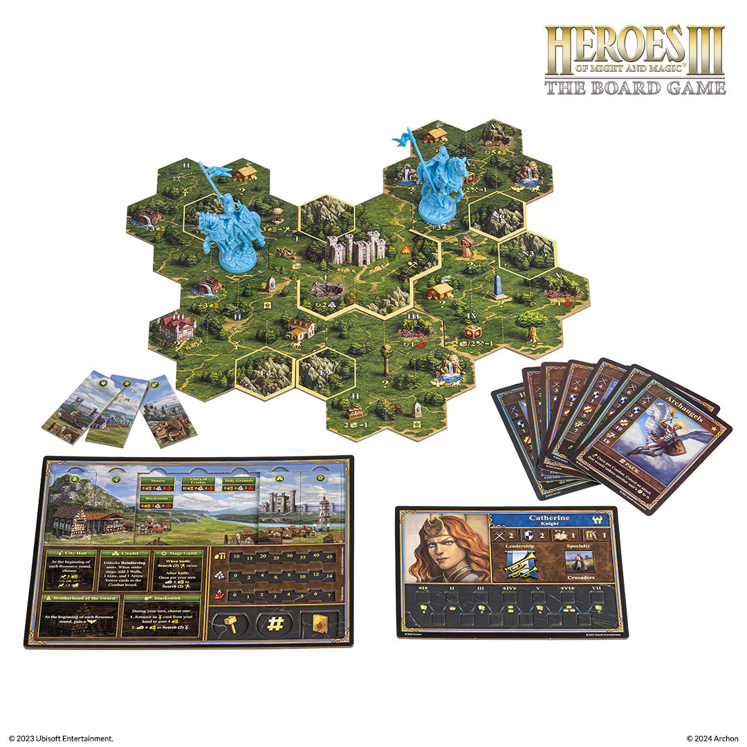 Heroes Of Might & Magic III: The Board Game: Core Game – Board Games – HobbiXchange Christchurch NZ