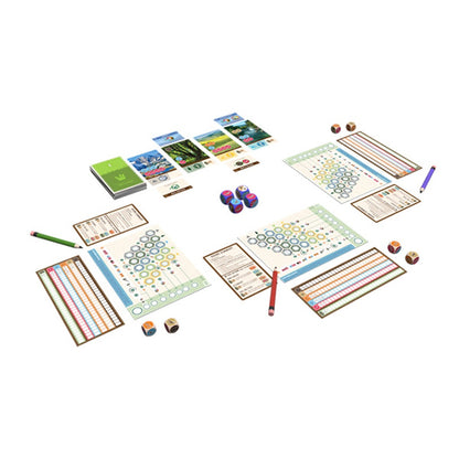 Cascadia: Rolling Hills – habitat cards and score sheets
