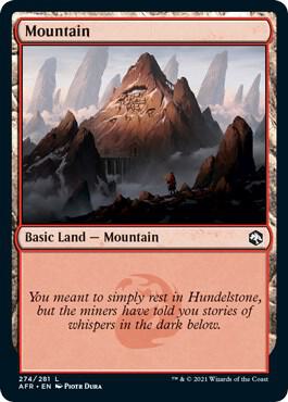 Magic the Gathering Mountain (274) - HobbiXchange