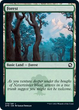 Magic the Gathering Forest (279) - HobbiXchange