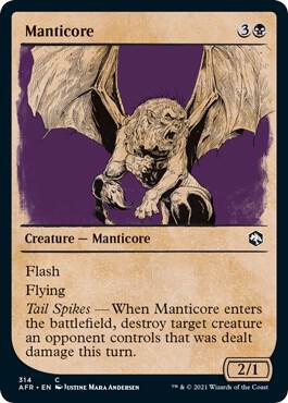 Magic the Gathering Manticore - HobbiXchange