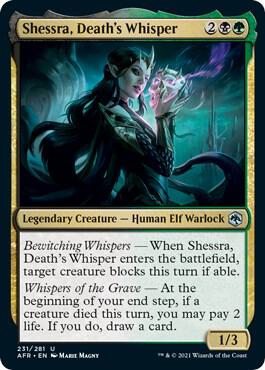 Magic the Gathering Shessra, Death's Whisper - HobbiXchange