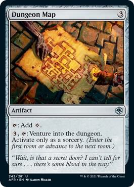 Magic the Gathering Dungeon map - HobbiXchange