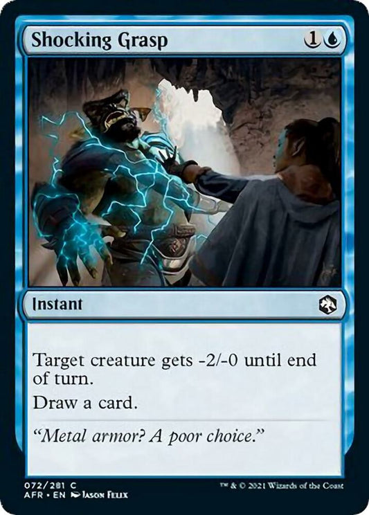 Magic the Gathering Shocking Grasp - HobbiXchange