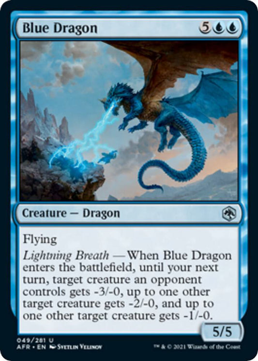 Magic the Gathering Blue Dragon - HobbiXchange