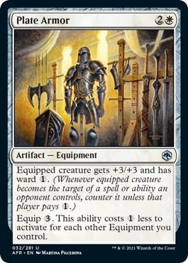 Magic the Gathering Plate Armor - HobbiXchange