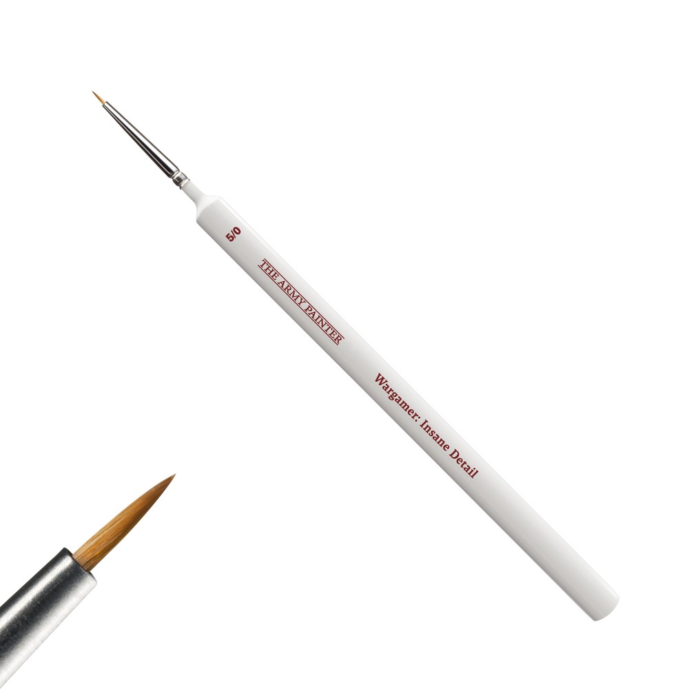 The Army Painter Wargamer: Insane Detail Brush – product and packaging