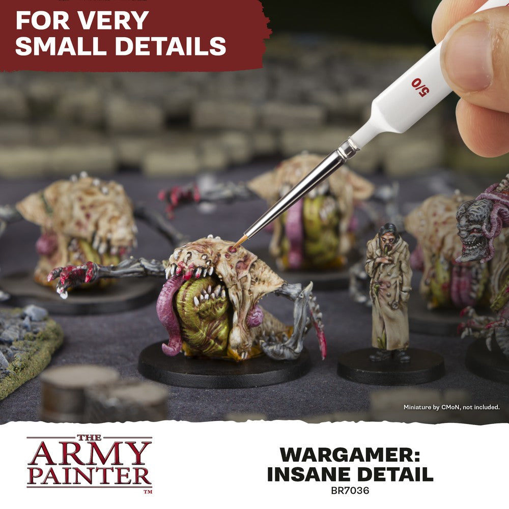 The Army Painter Wargamer: Insane Detail Brush – dimensions, features and use information