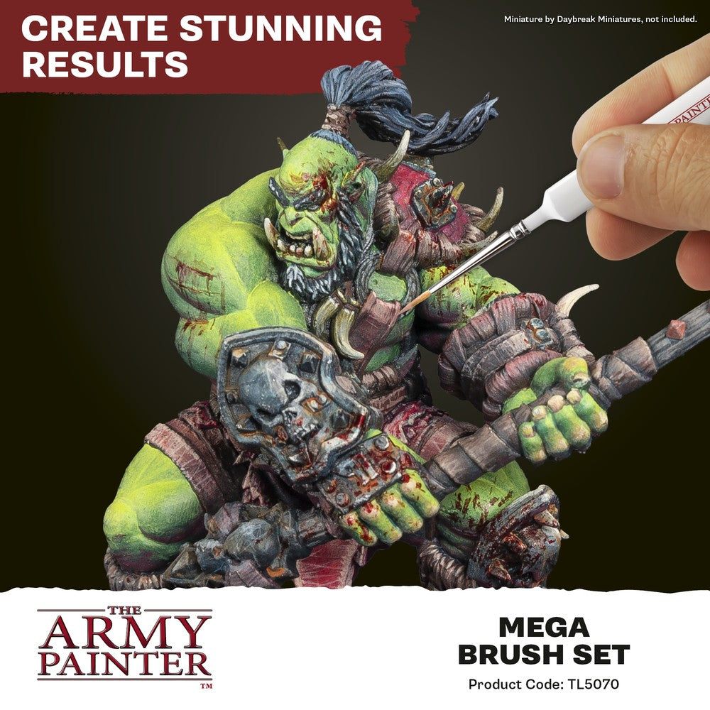 The Army Painter Mega Brush Set – contents and painting information