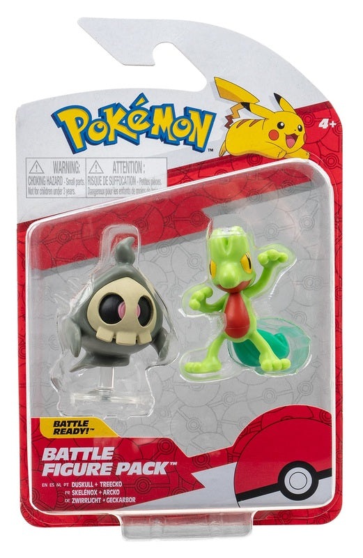 Duskull & Treecko - Battle Figure Pack