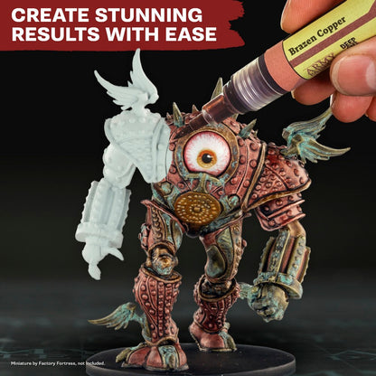 The Army Painter Speedpaint Marker: Metallics Set – contents and painting information