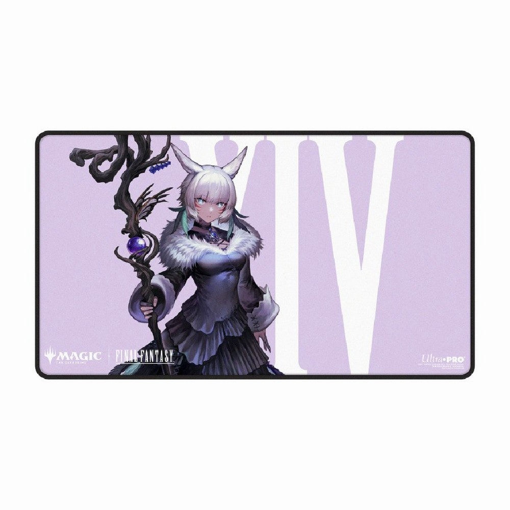 Ultra Pro: UP38997 Magic: The Gathering - Final Fantasy Y'shtola - Night's Blessed Black-Stitched Playmat