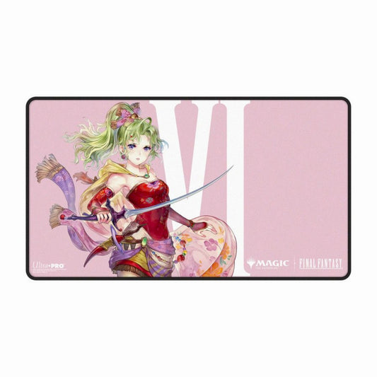 Ultra Pro: UP39043 Magic: The Gathering - Final Fantasy Terra - Herald Of Hope Black-Stitched Playmat