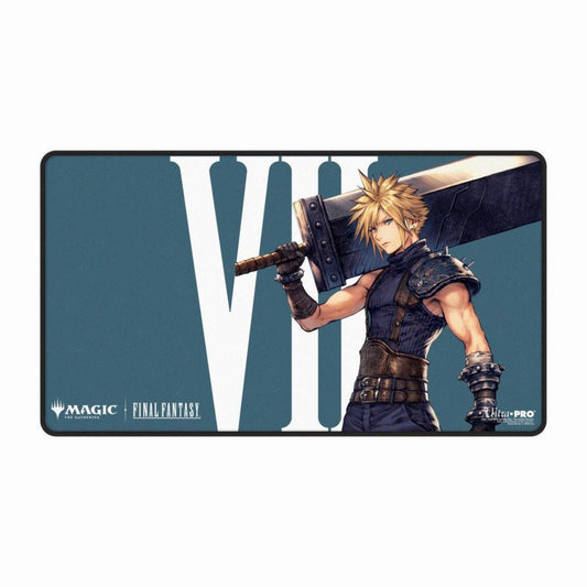 Ultra Pro: UP39046 Magic: The Gathering - Final Fantasy Cloud - Ex-Soldier Black-Stitched Playmat