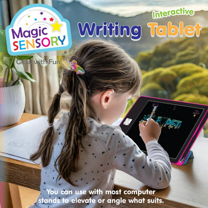 "8.5"" Interactive LCD Writing Tablet - Pink Unicorn (USB Rechargeable)"