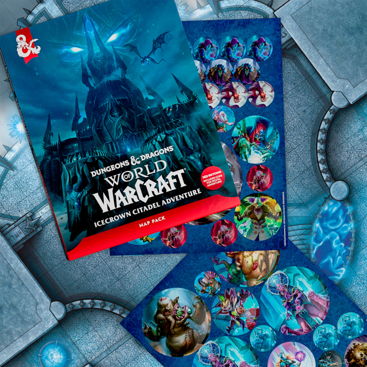 Dungeons & Dragons World of Warcraft Icecrown Citadel Map Pack (Preorder)