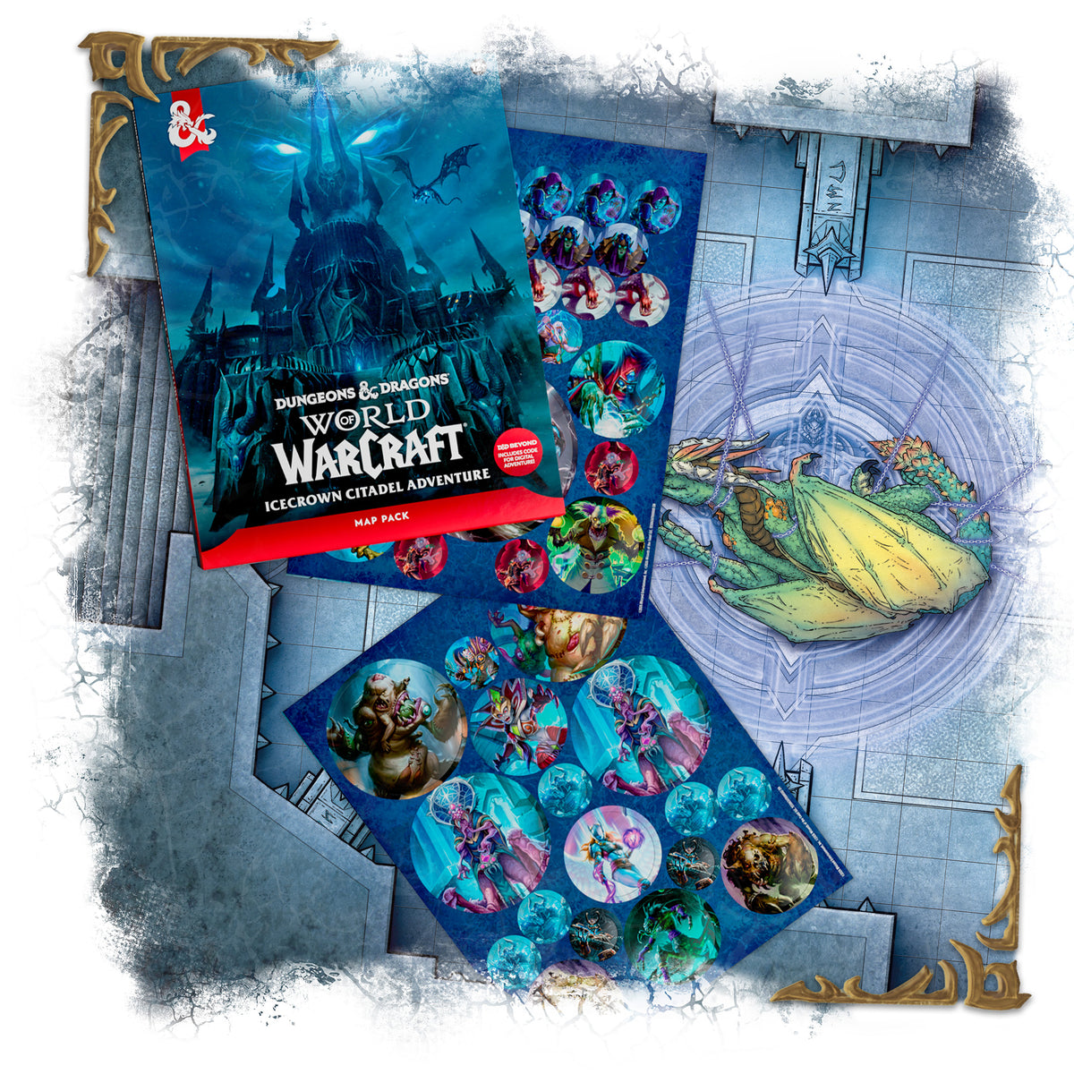 Dungeons & Dragons World of Warcraft Icecrown Citadel Map Pack (Preorder)