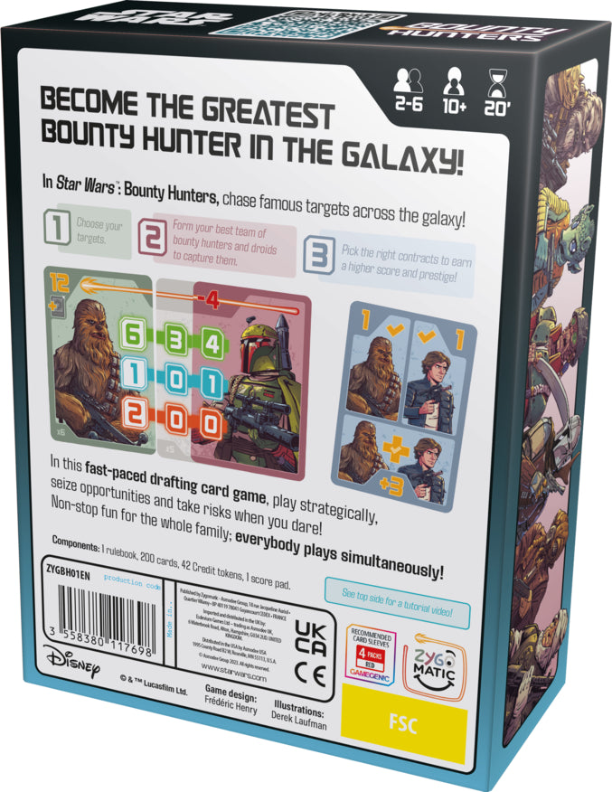 Star Wars Bounty Hunters – Card Games – HobbiXchange Christchurch NZ