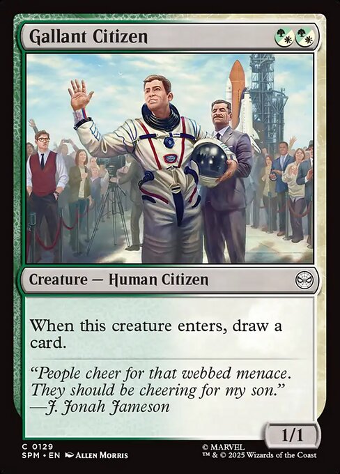 Magic the Gathering Gallant Citizen - HobbiXchange