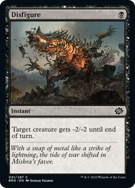 Magic the Gathering Disfigure - HobbiXchange