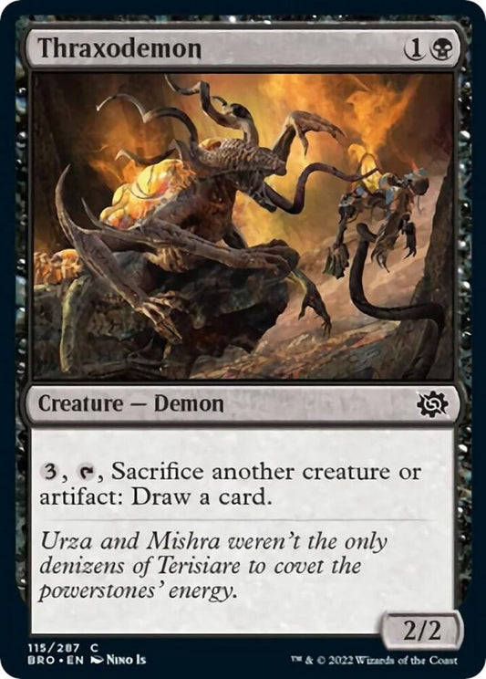 Magic the Gathering Thraxodemon - HobbiXchange