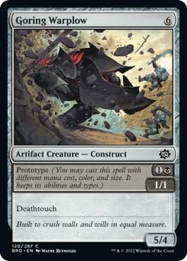 Magic the Gathering Goring Warplow - HobbiXchange