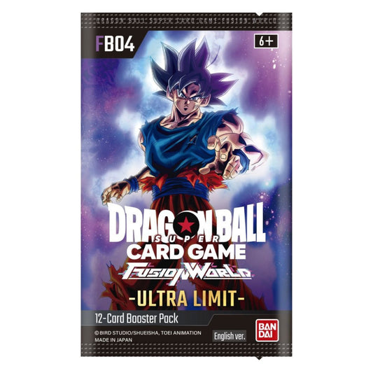 Dragon Ball Fusion World - Ultra Limit [FB04] Booster Pack