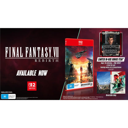 Final Fantasy VII Rebirth (Includes Magic: The Gathering - Final Fantasy Promo Card)