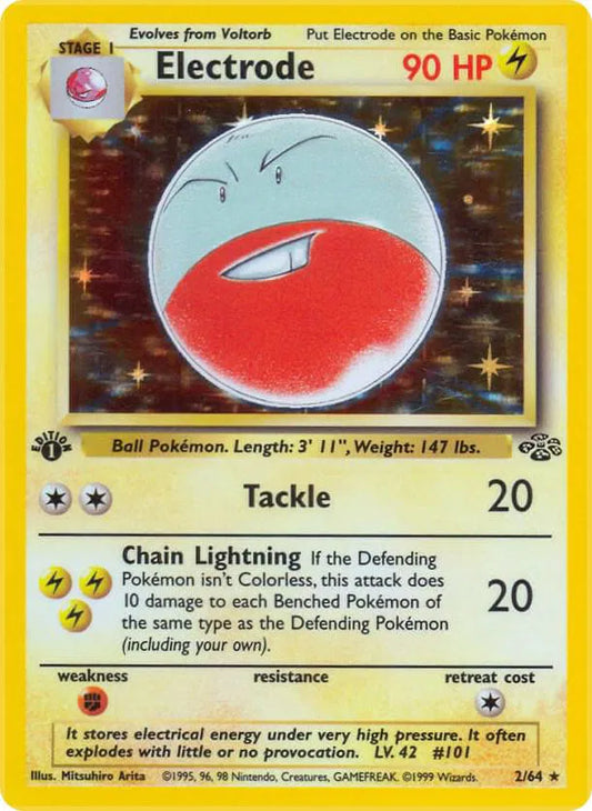 Electrode Jungle Holo Rare - HobbiXchange