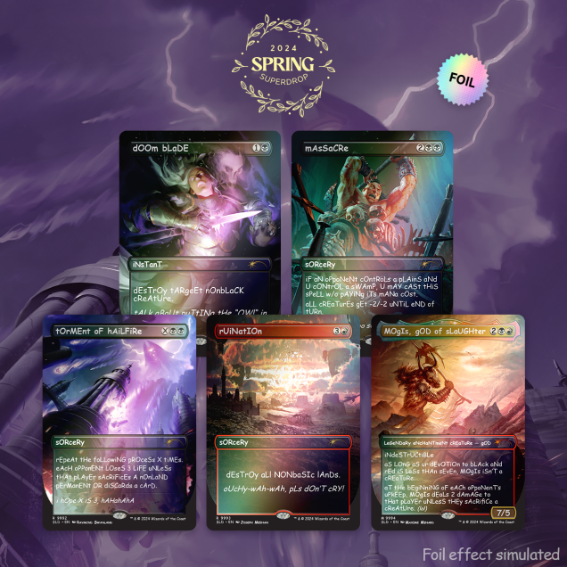 sAnS mERcY Foil Edition – Collectible Trading Cards – HobbiXchange Christchurch NZ
