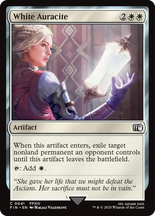 Magic the Gathering White Auracite - HobbiXchange