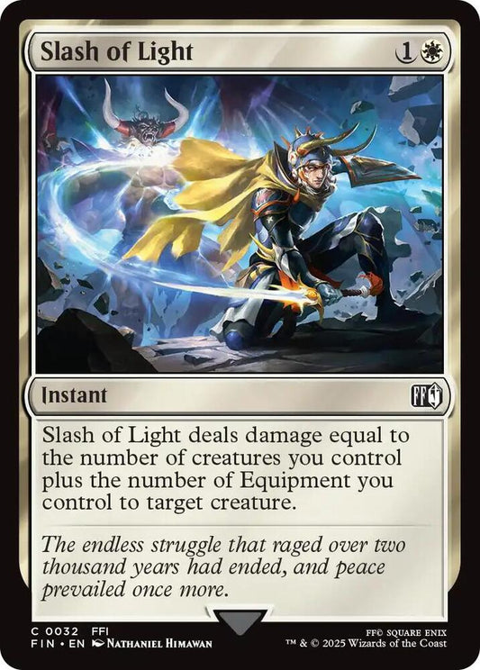Magic the Gathering Slash of Light - HobbiXchange